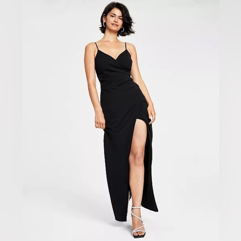 Macy’s prom dress with slit